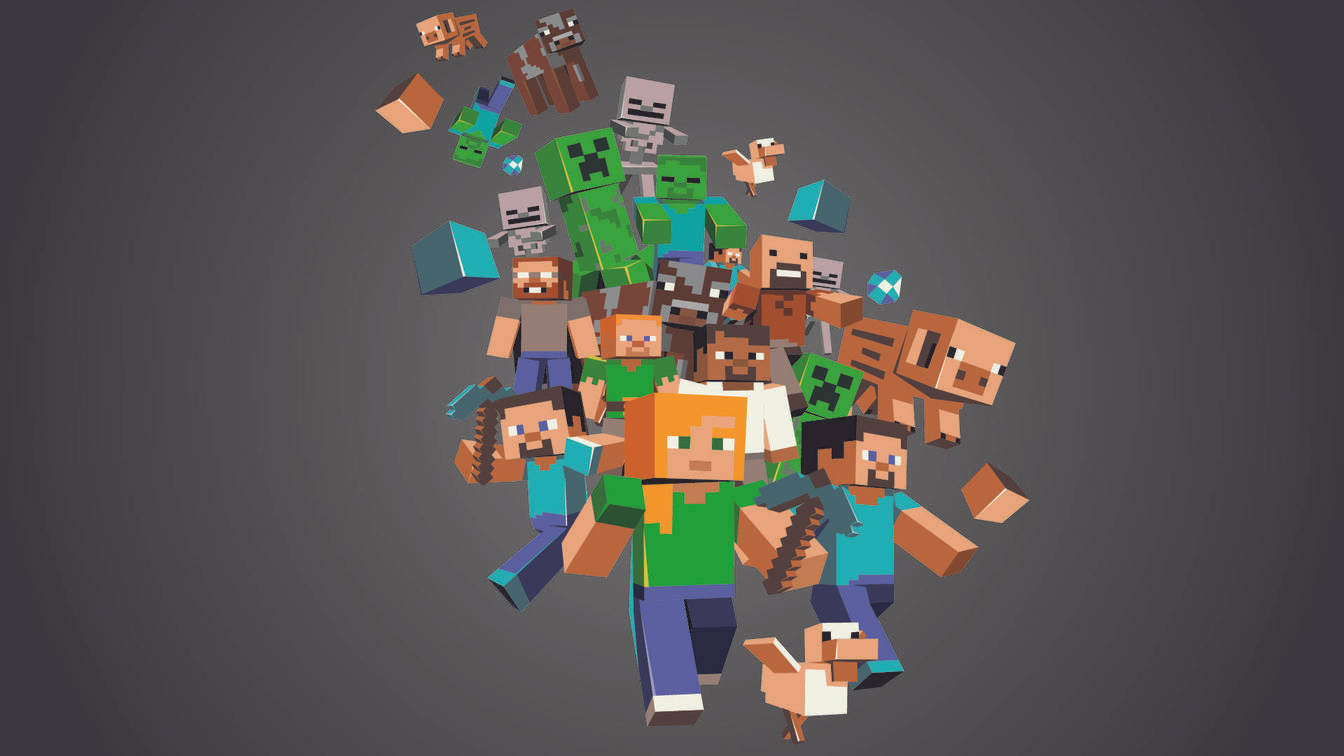 Minecraft手机角色物品壁纸