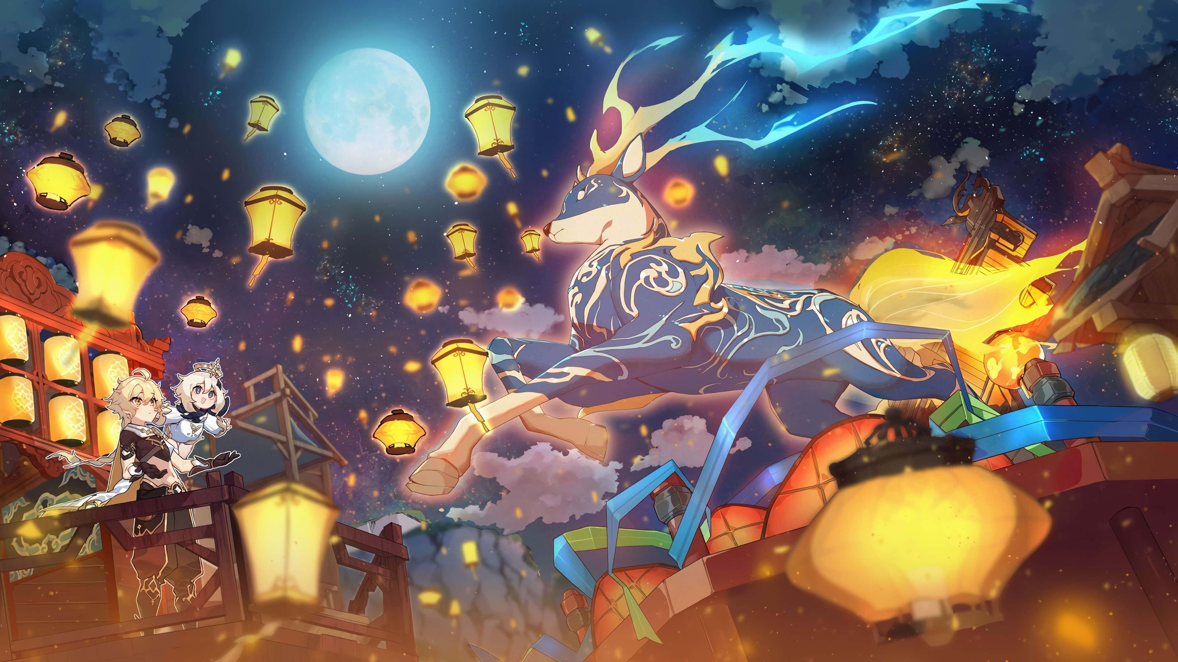 探索原神的世界！ 壁纸