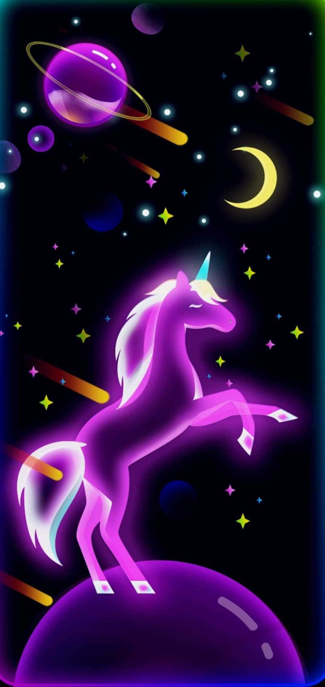 探索夜空的奇幻之美 壁纸