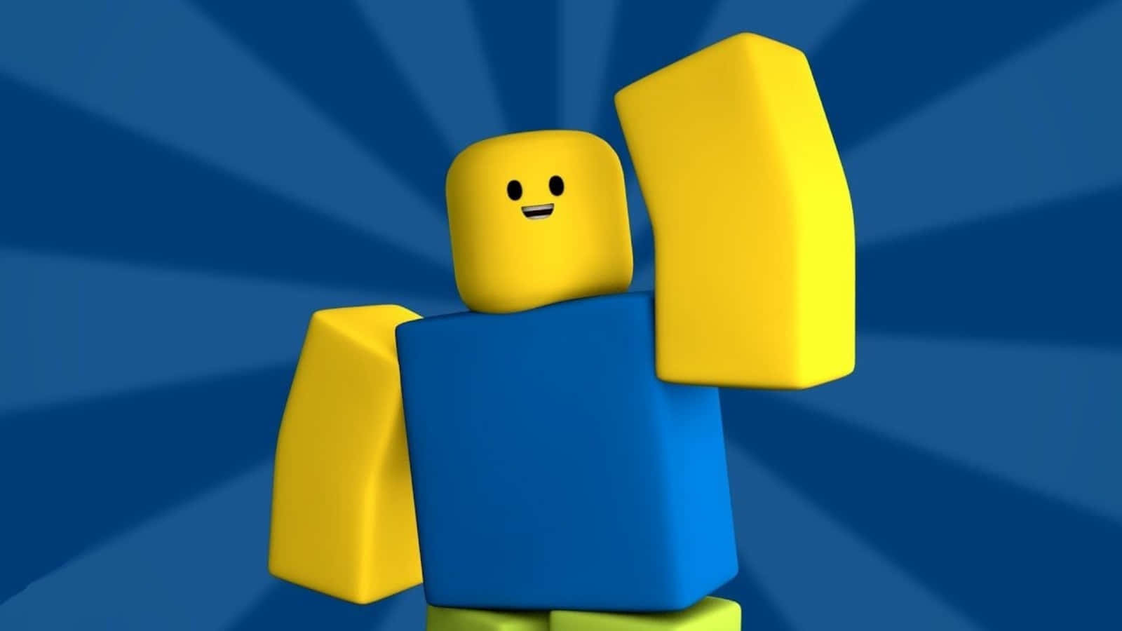 搞笑蓝色Roblox图片 壁纸