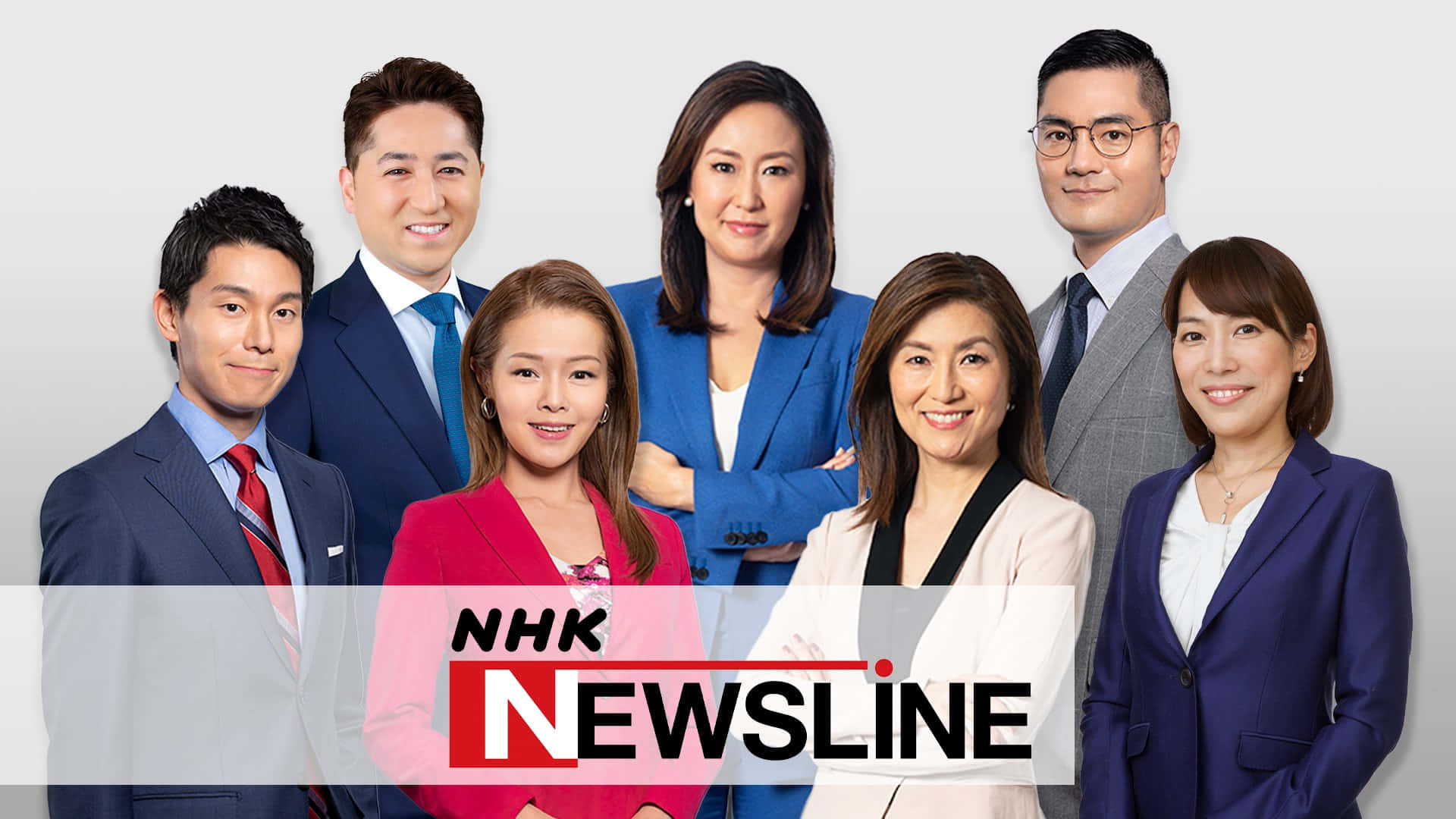 数字屏幕上展示的全球最新新闻多元化报道 壁纸