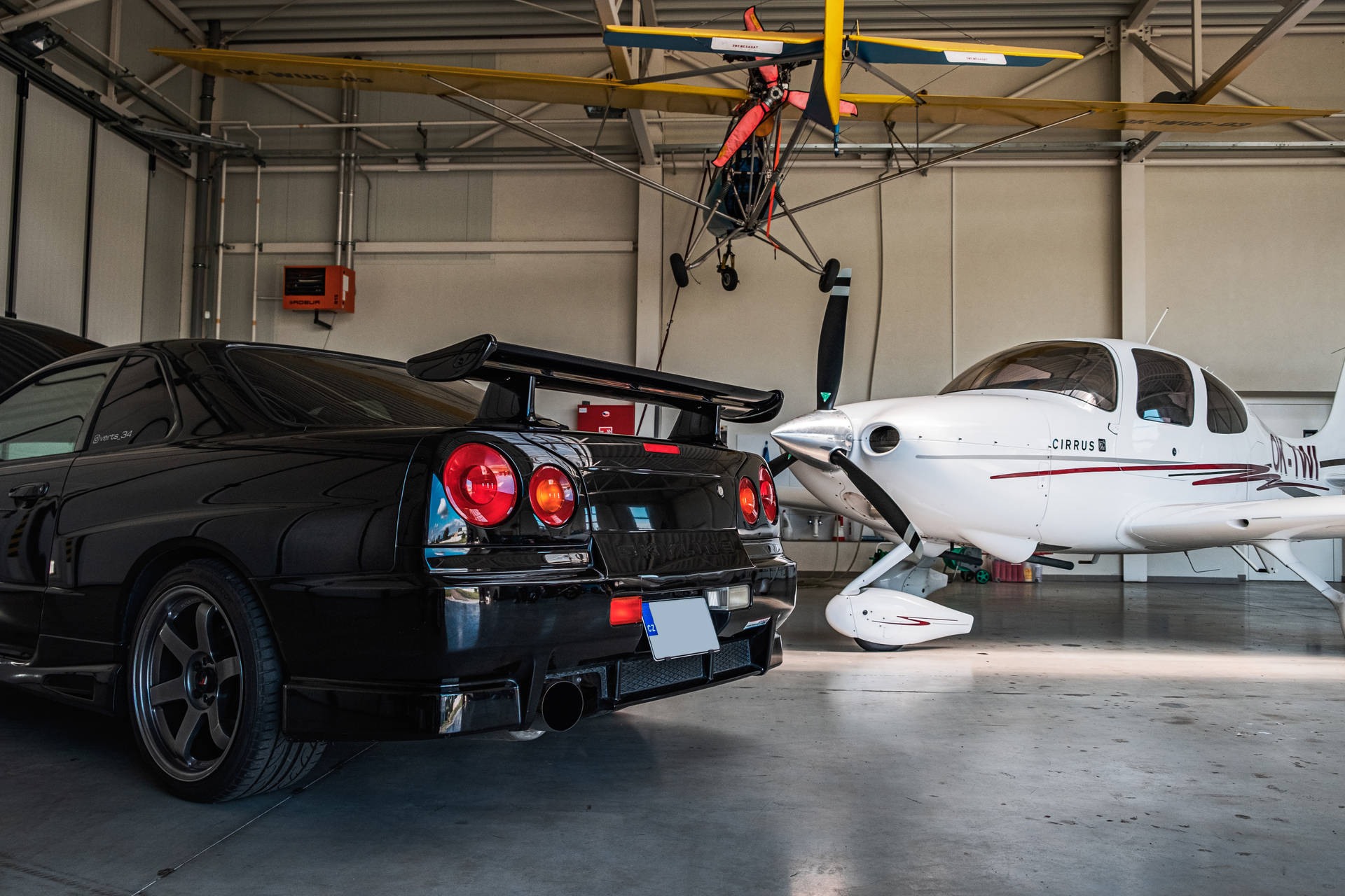 日产Skyline GTR R34机库风采