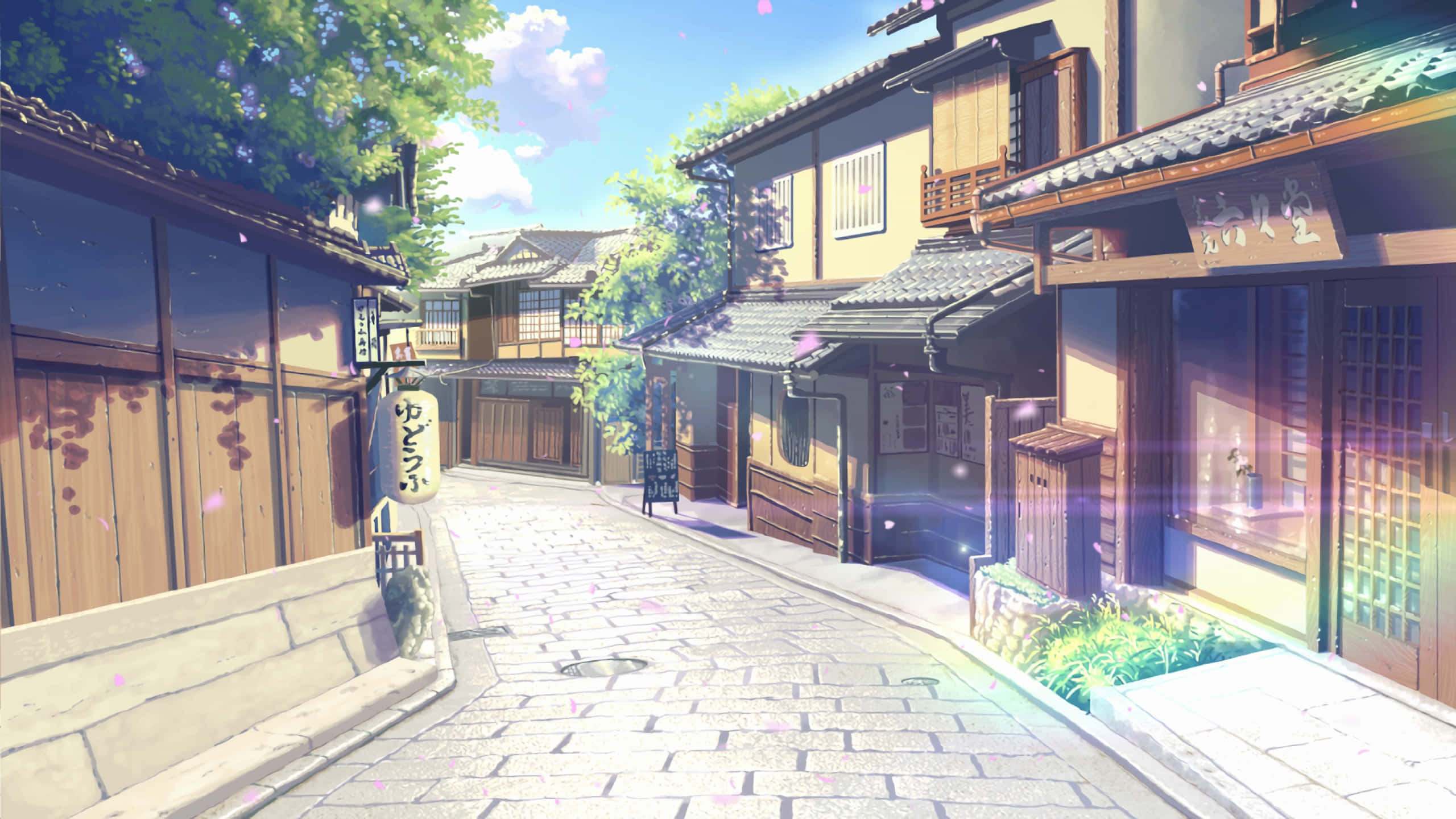 日式美学房屋艺术桌面 壁纸