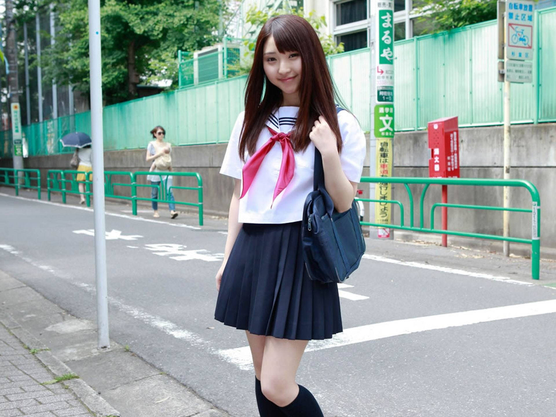 日本女学生 壁纸