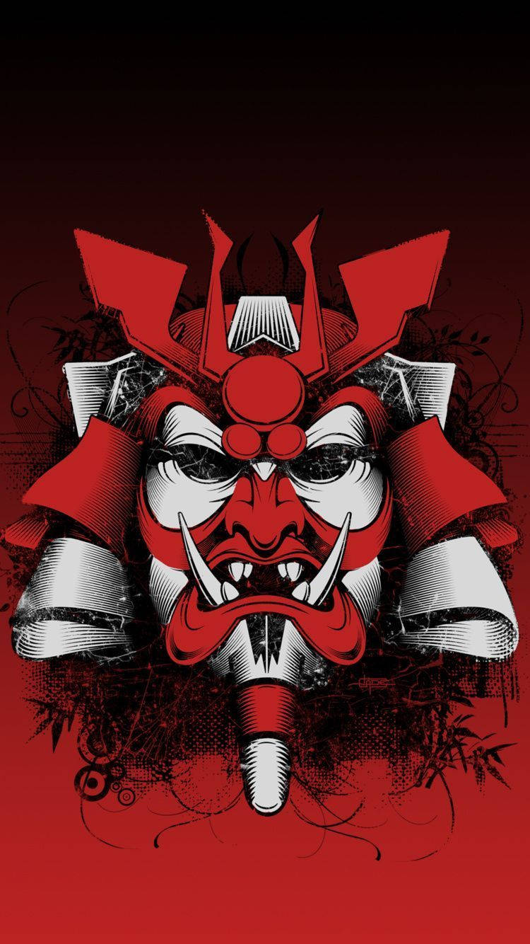 日本武士红 壁纸