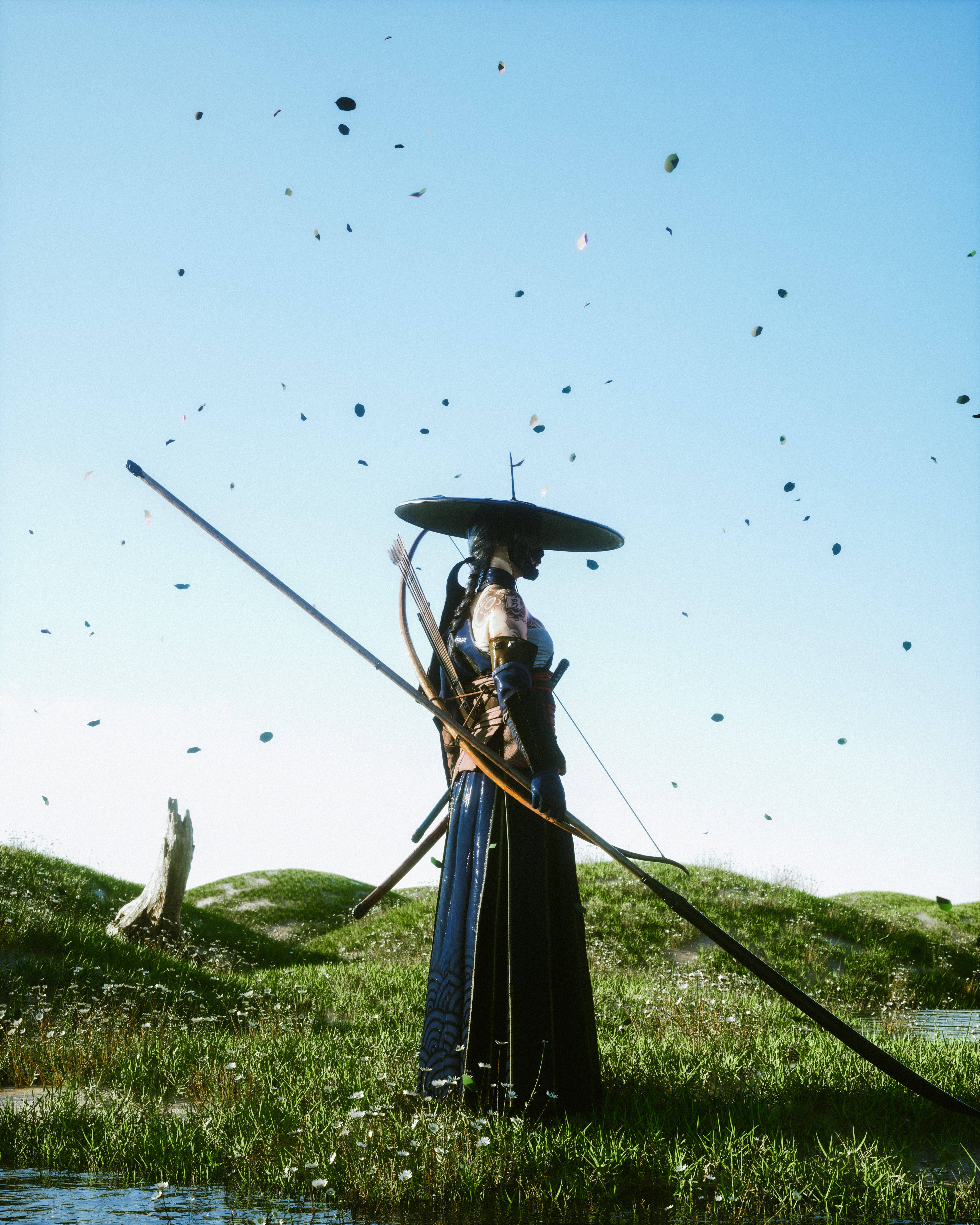 日本武士长刀 壁纸