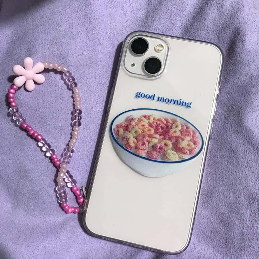时尚可爱的iPhone，保持联系！ 壁纸