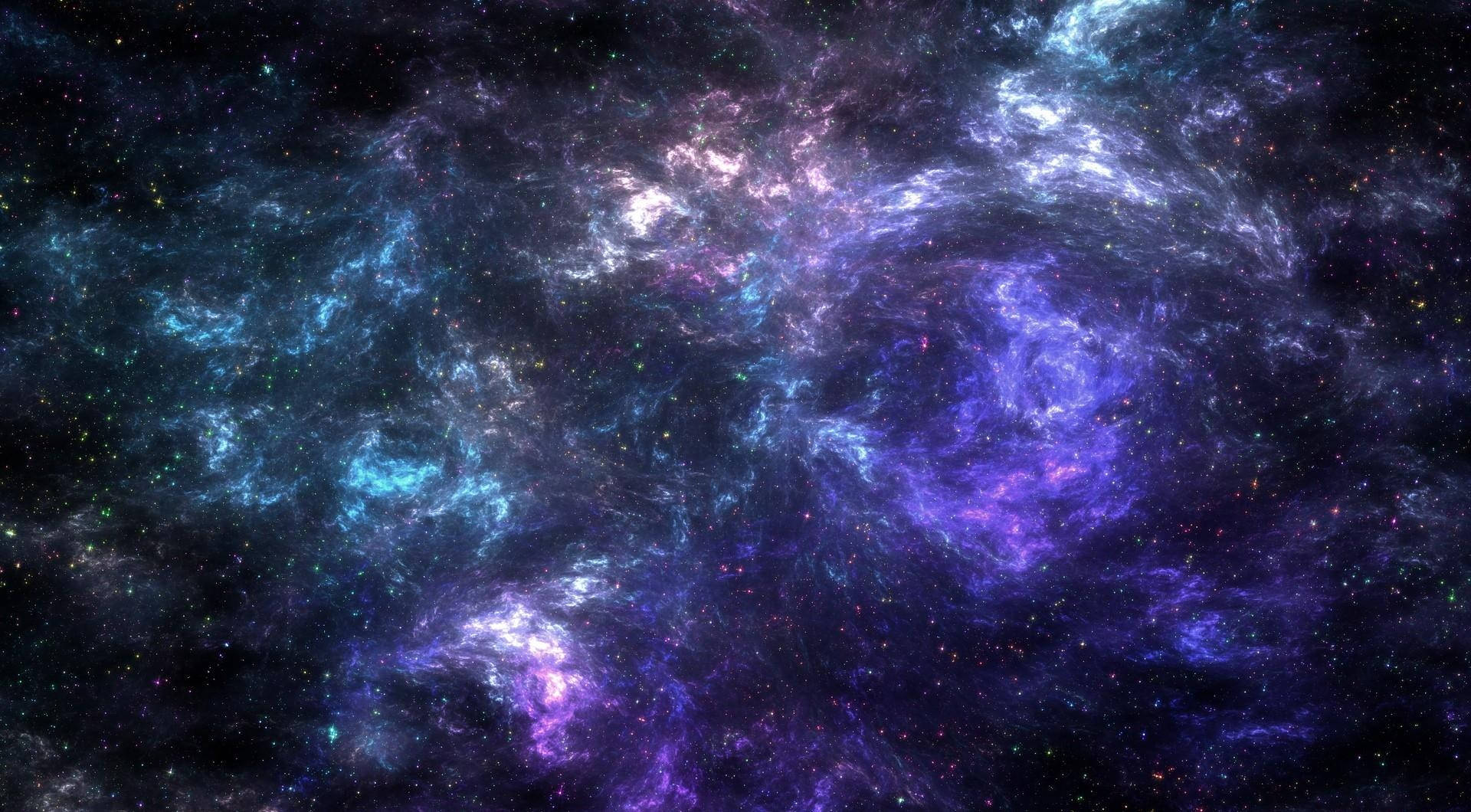 高清星系星云的美丽电脑壁纸