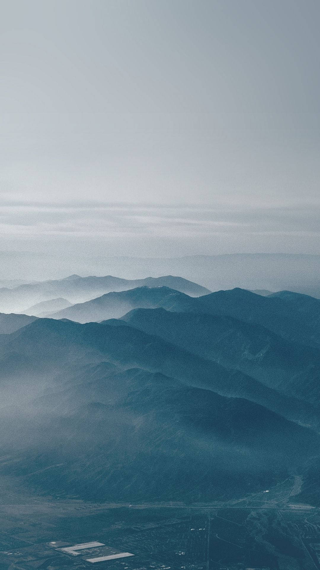 昏暗天空景观 壁纸