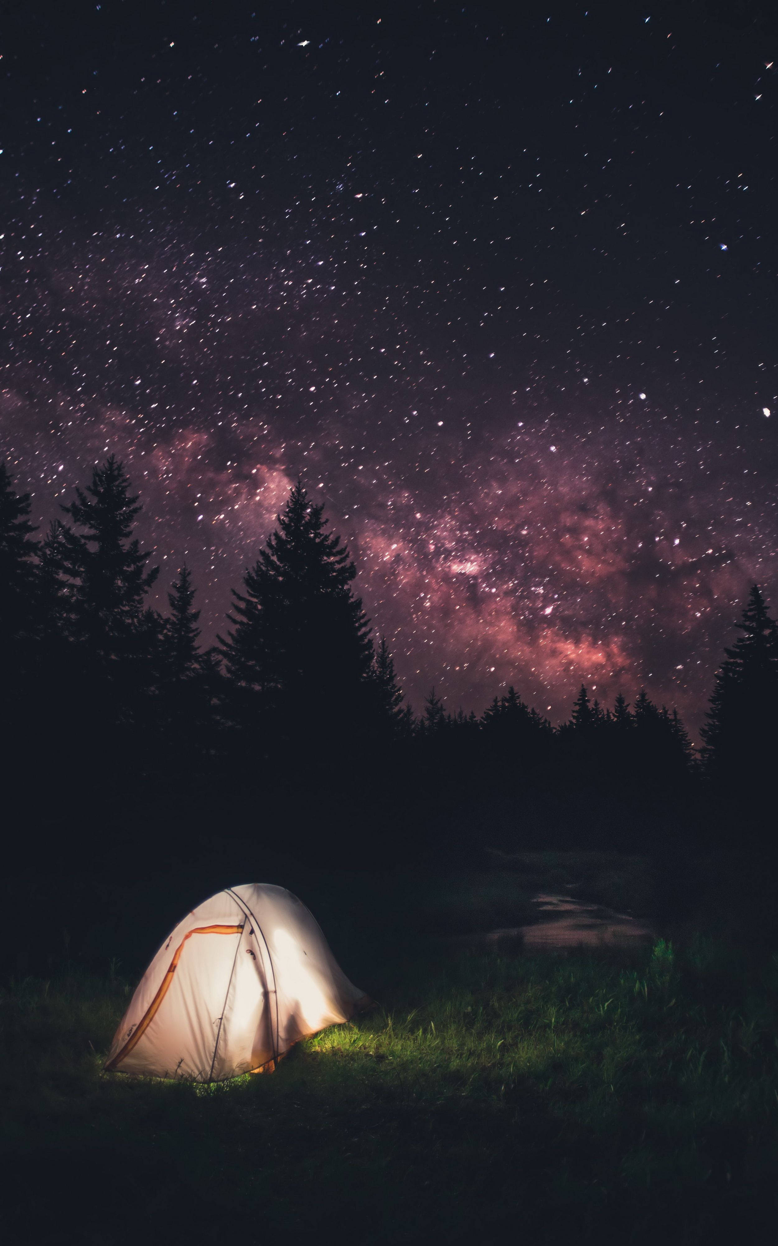星空之夜移动场景 壁纸