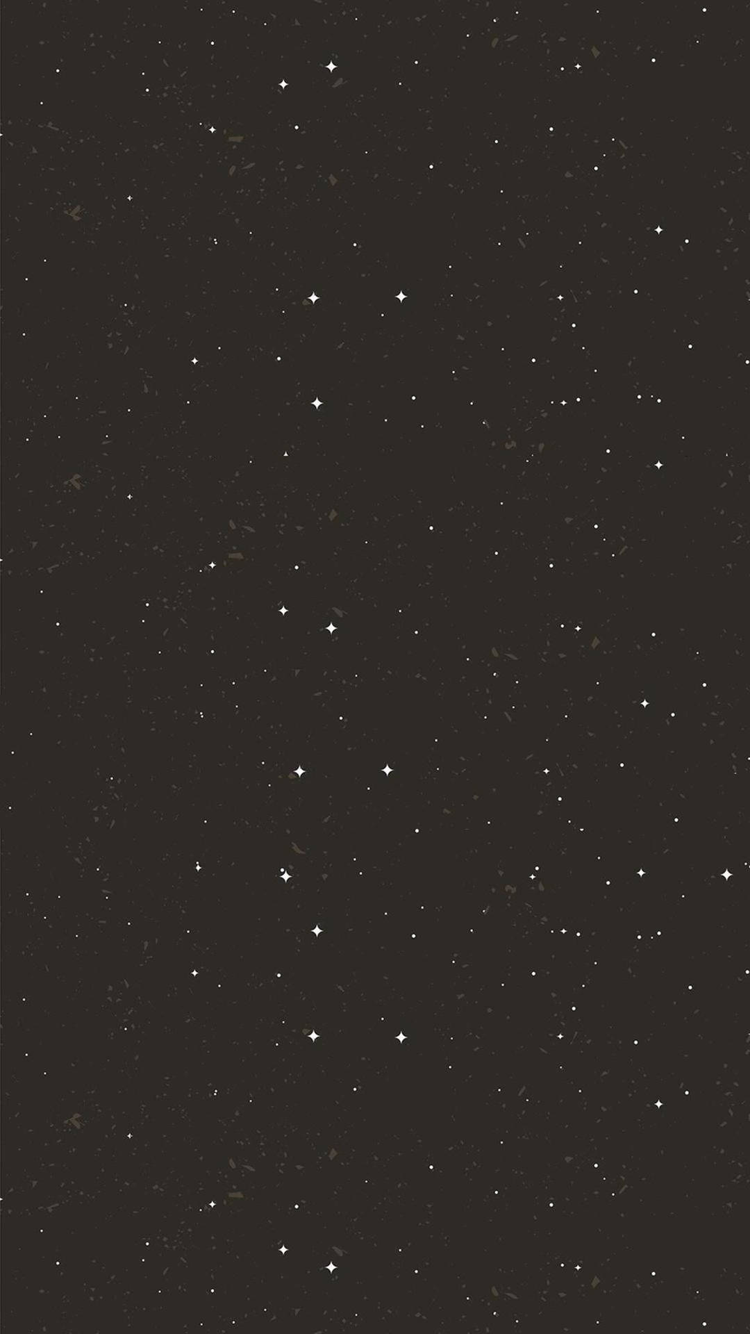 星空极简黑色手机壁纸