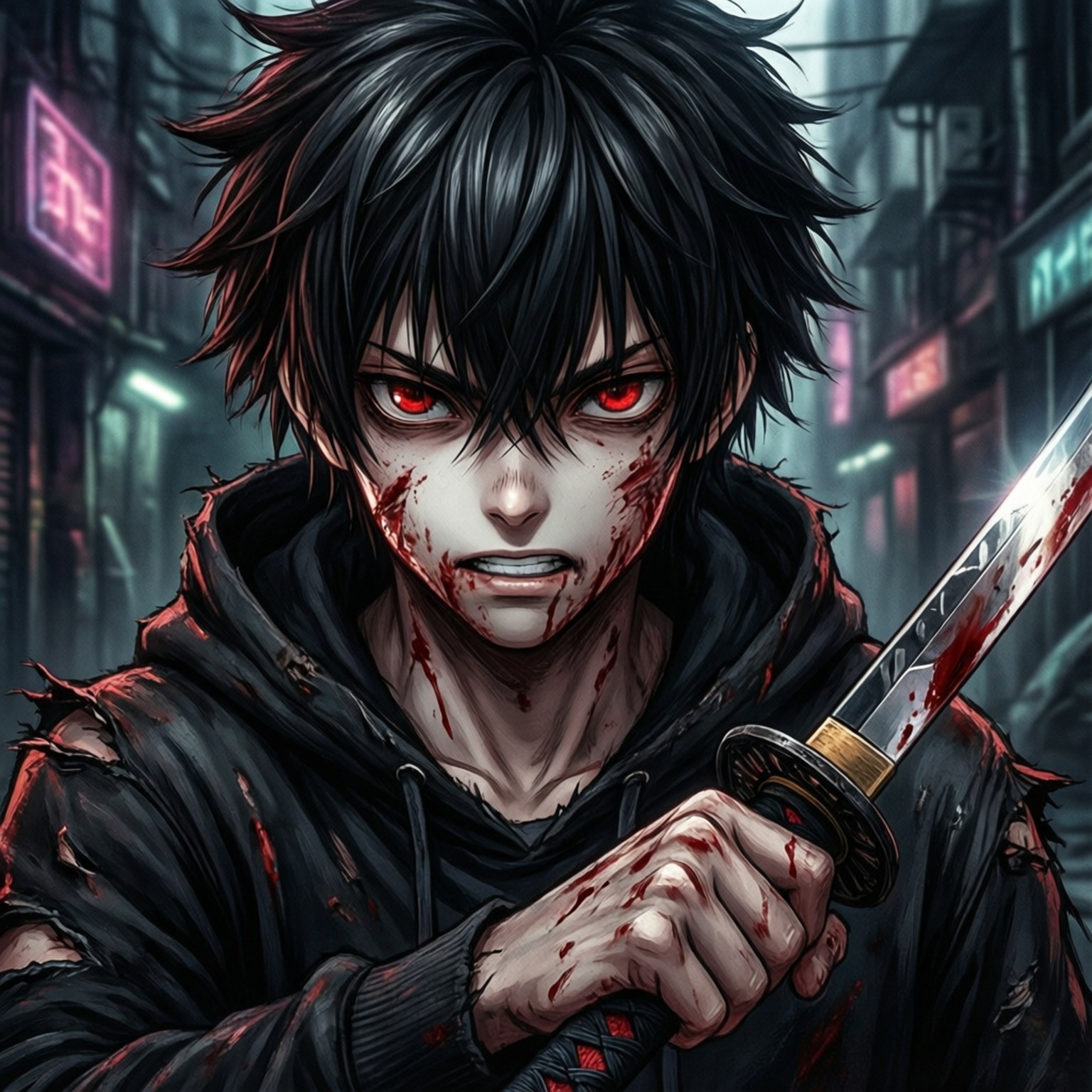 暗刃少年 壁纸