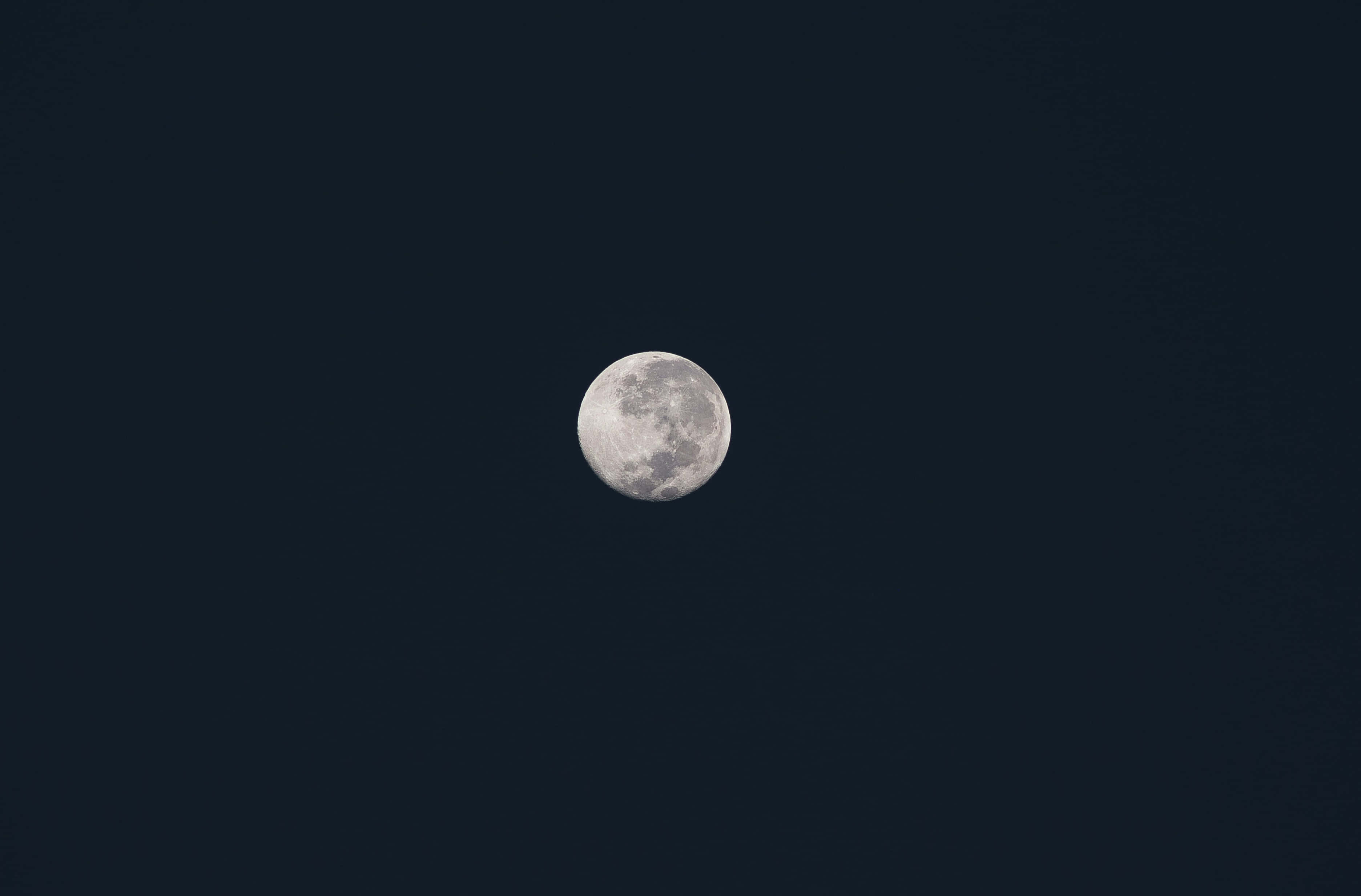 暗夜满月图 壁纸