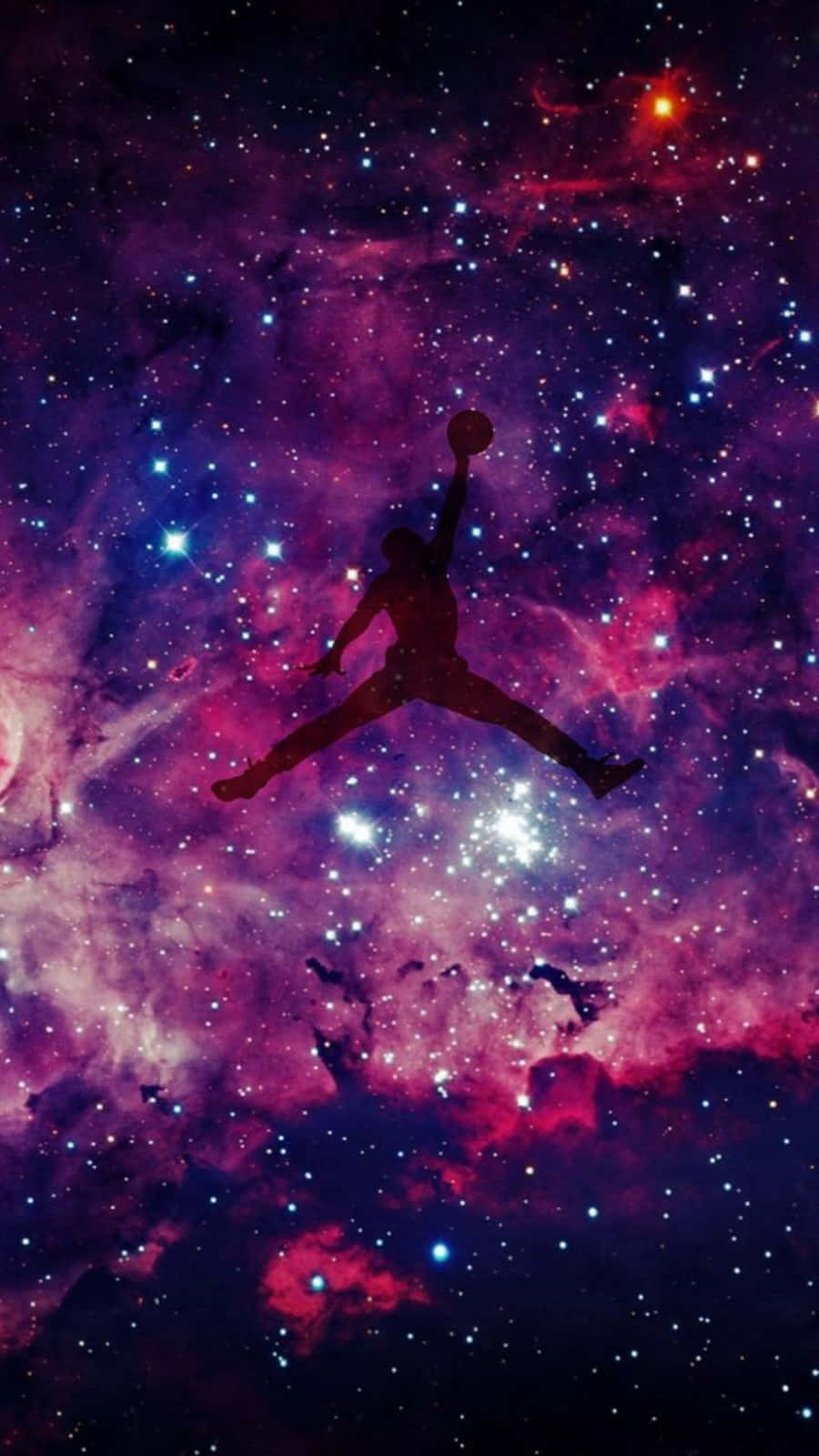 暗紫红乔丹星系 壁纸