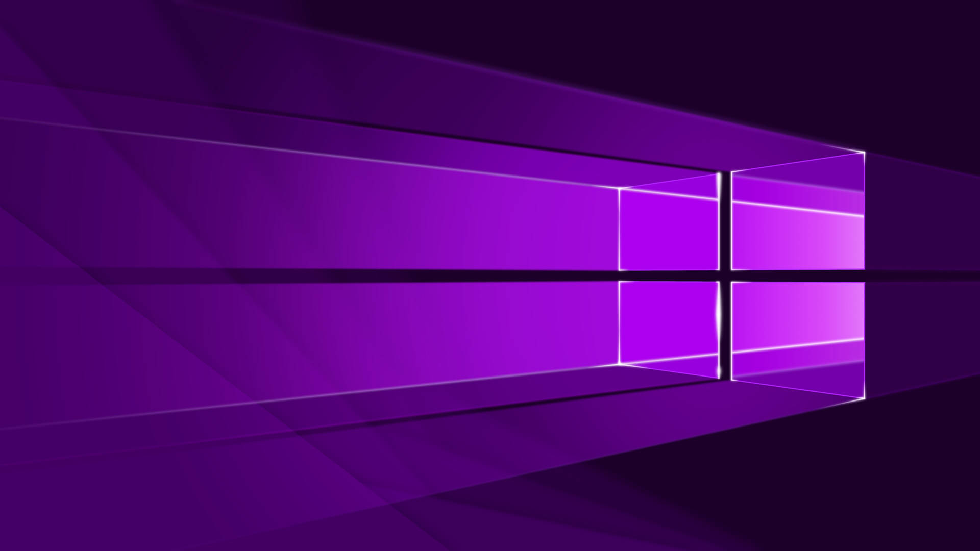 暗紫霓虹Windows标志