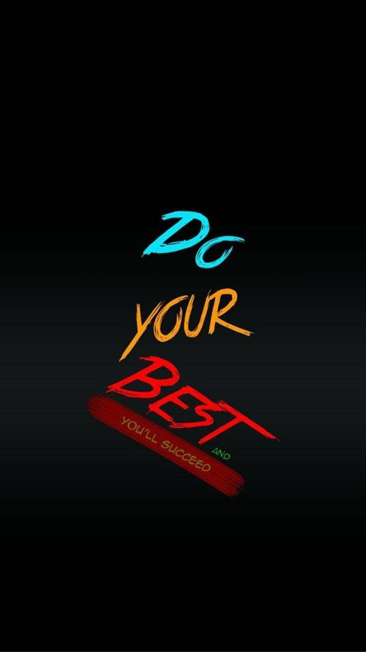 名言 暗色背景 All Best