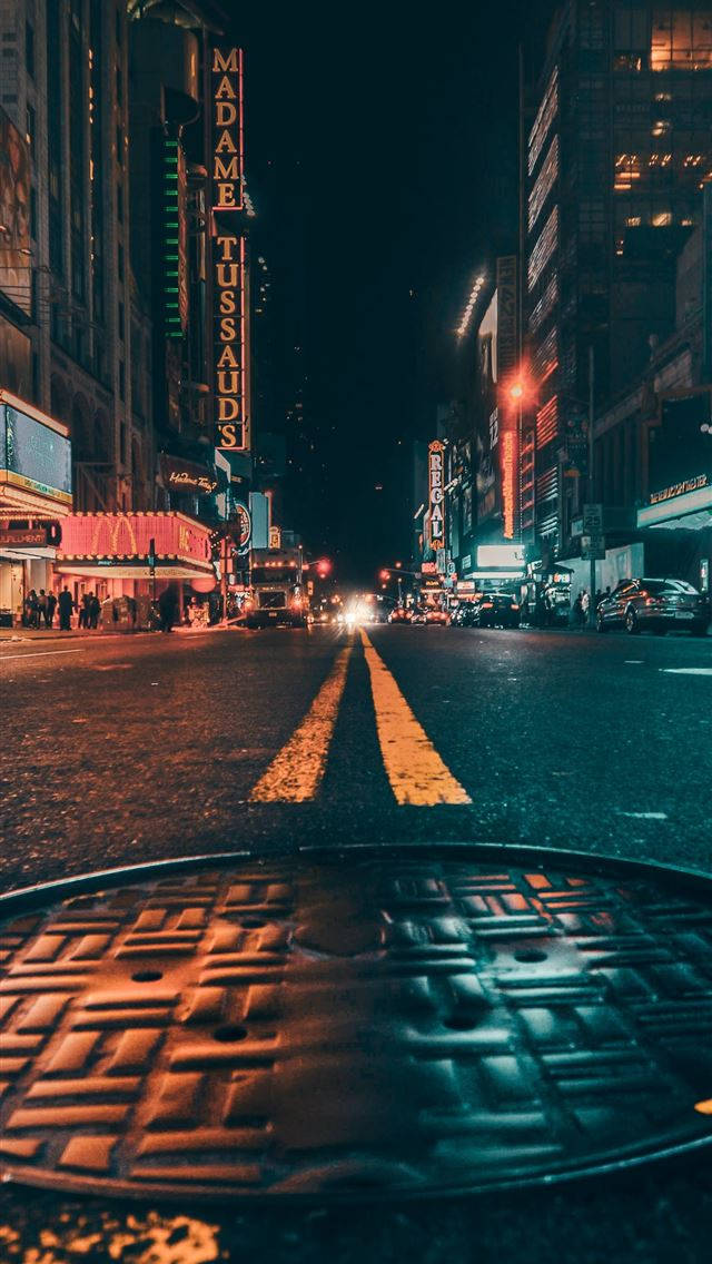 暗黑iPhone美学街景 壁纸