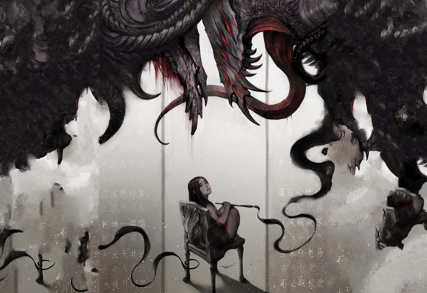暗黑动漫幻想艺术 壁纸