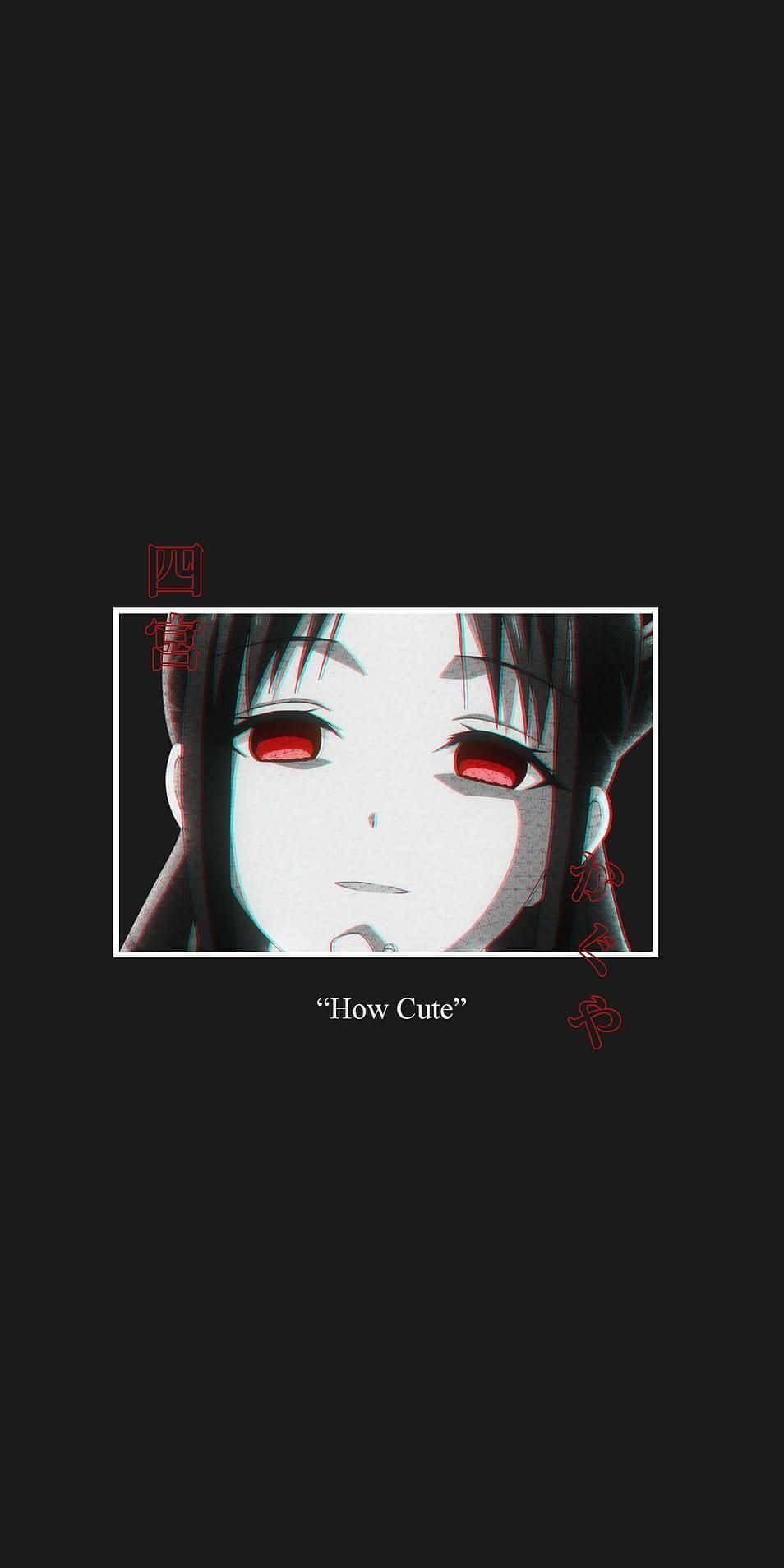 暗黑美学动漫四宫辉夜壁纸