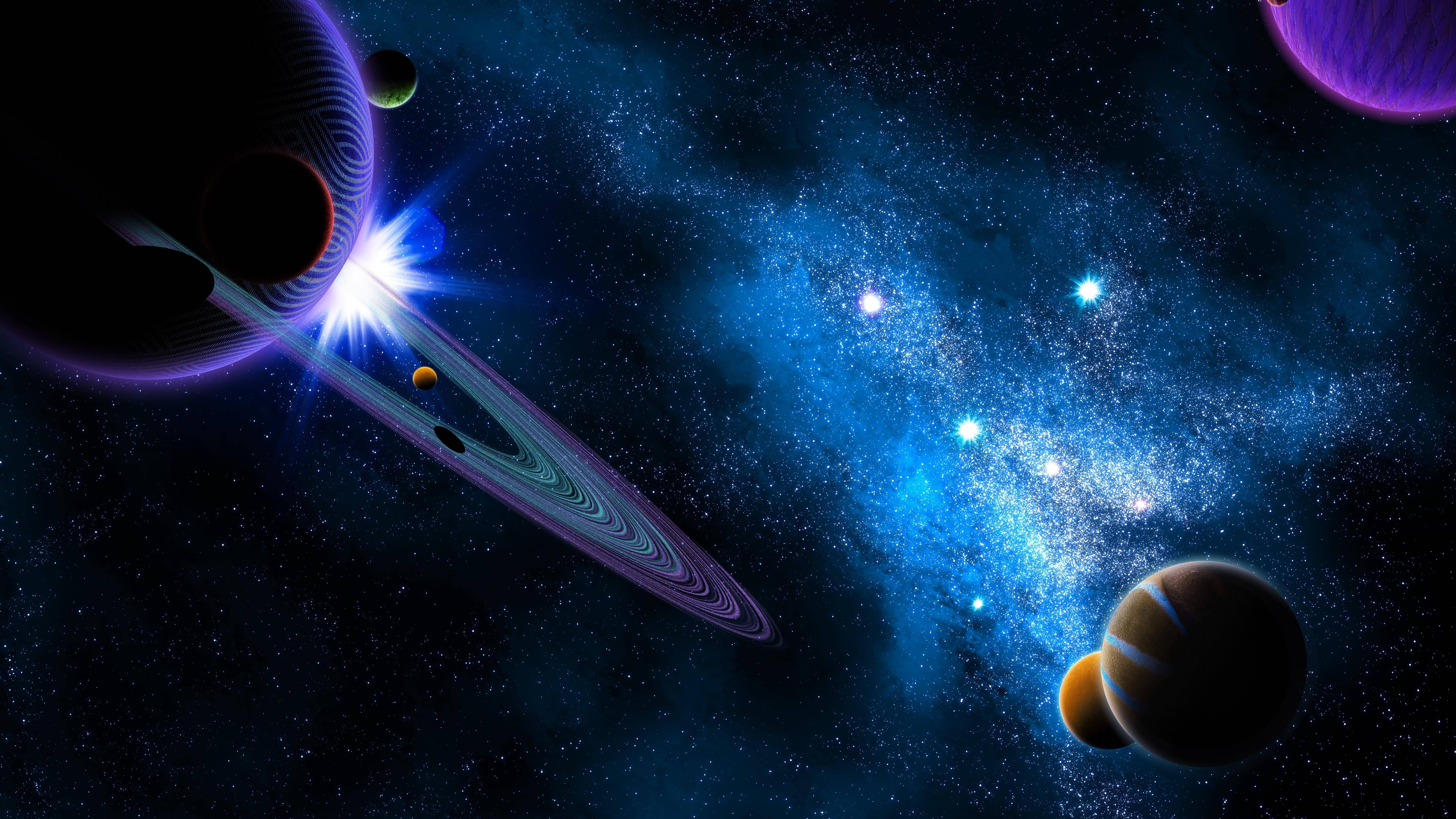 最佳4K超高清银河行星 壁纸