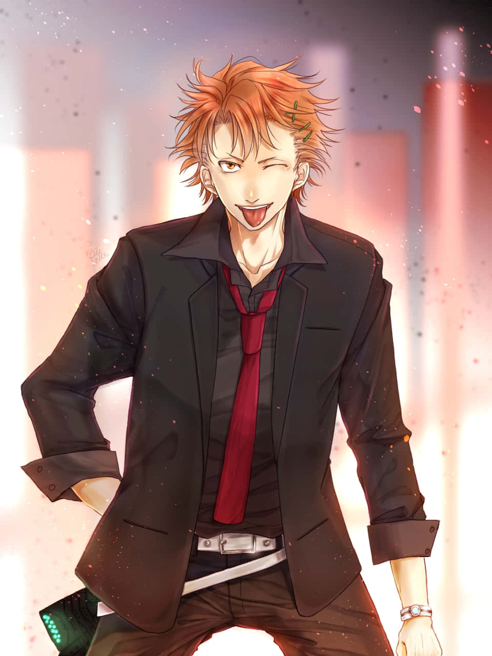 来自《PSYCHO-PASS》动画系列的香川秀星 壁纸