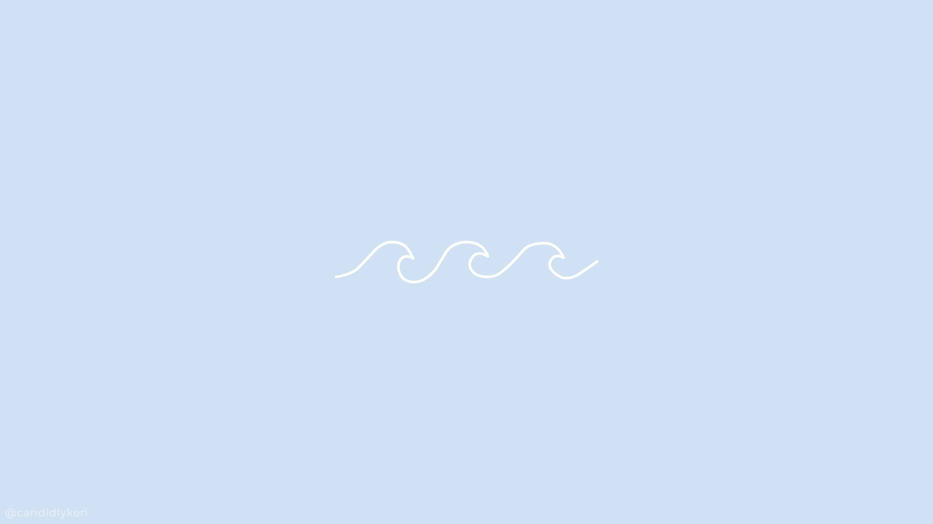 极简海浪美学MacBook壁纸