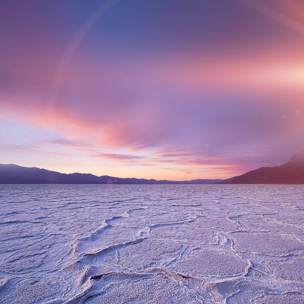 柔和日落iPad背景 壁纸