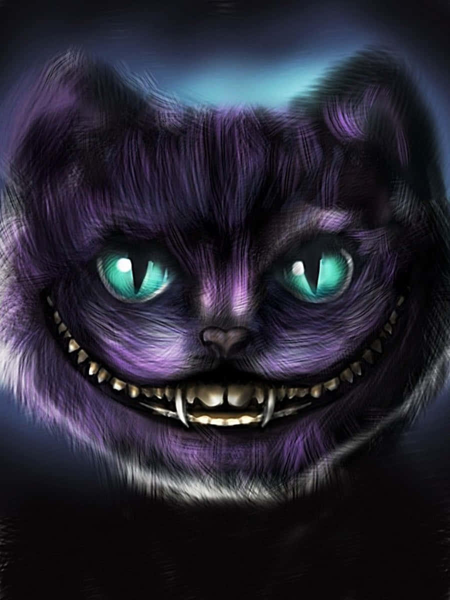 柴郡猫的奇幻微笑 壁纸