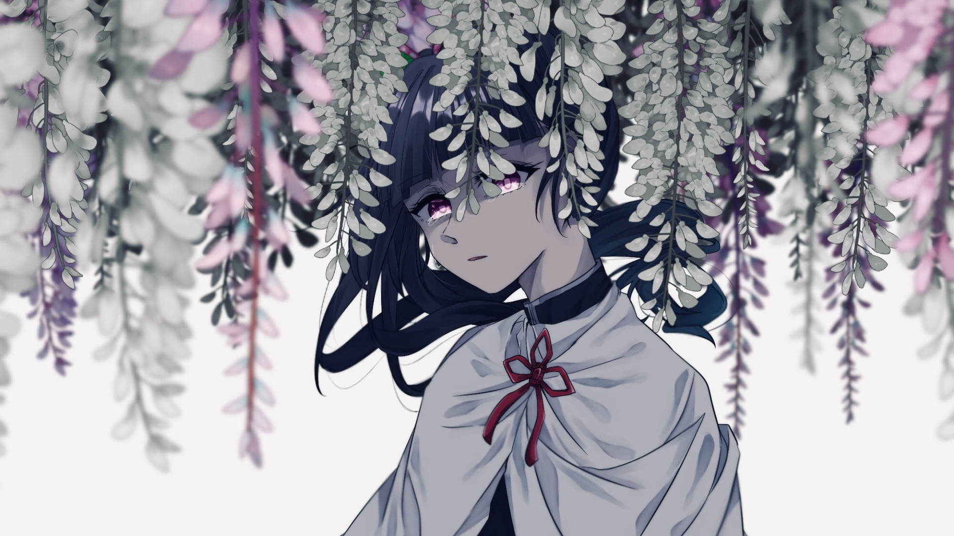栗花落香奈乎掩面 壁纸