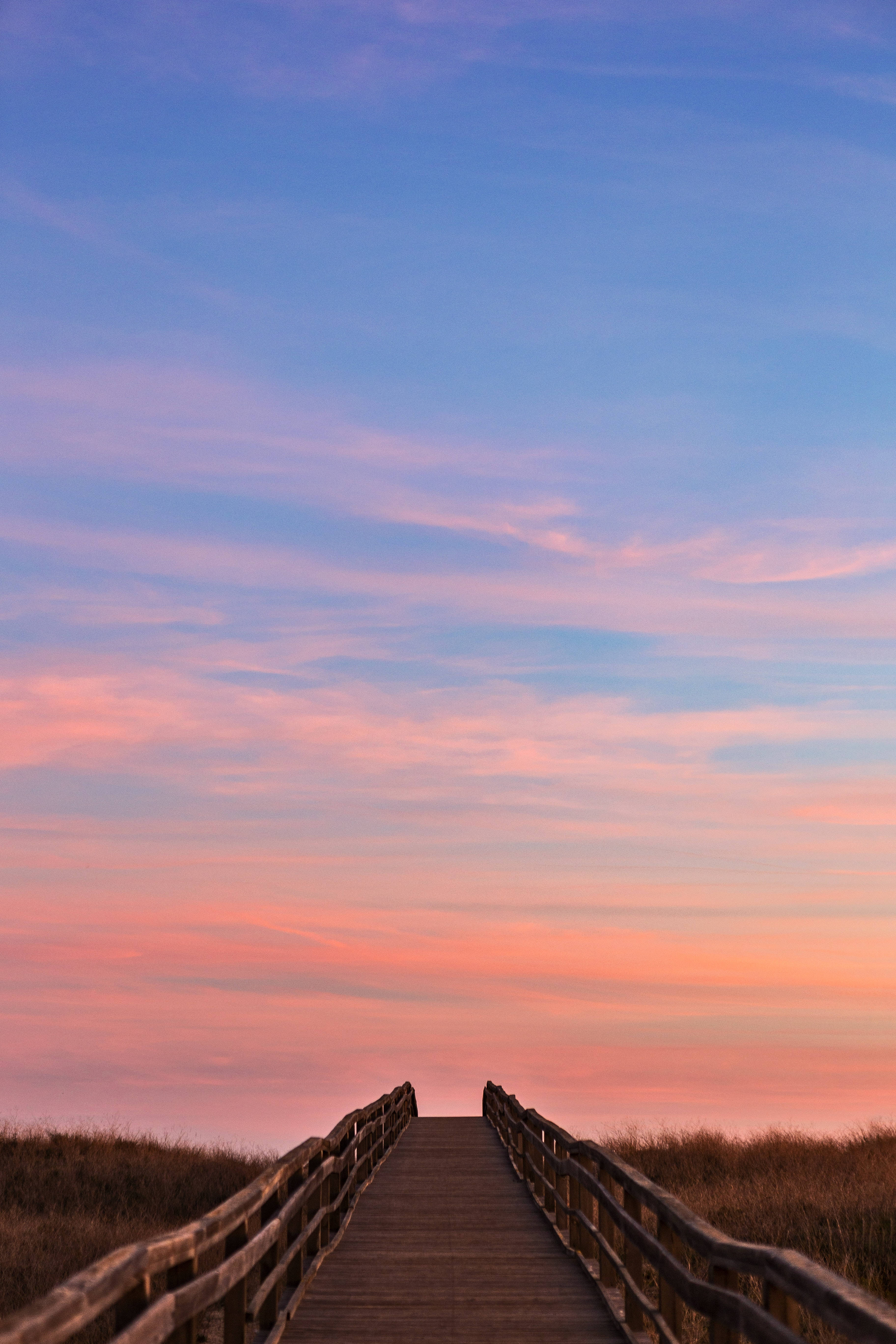 桥梁天空背景 壁纸