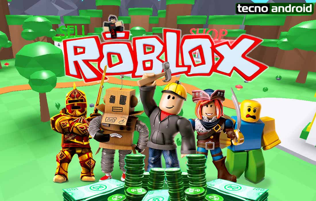 森林中的Roblox头像图片 壁纸