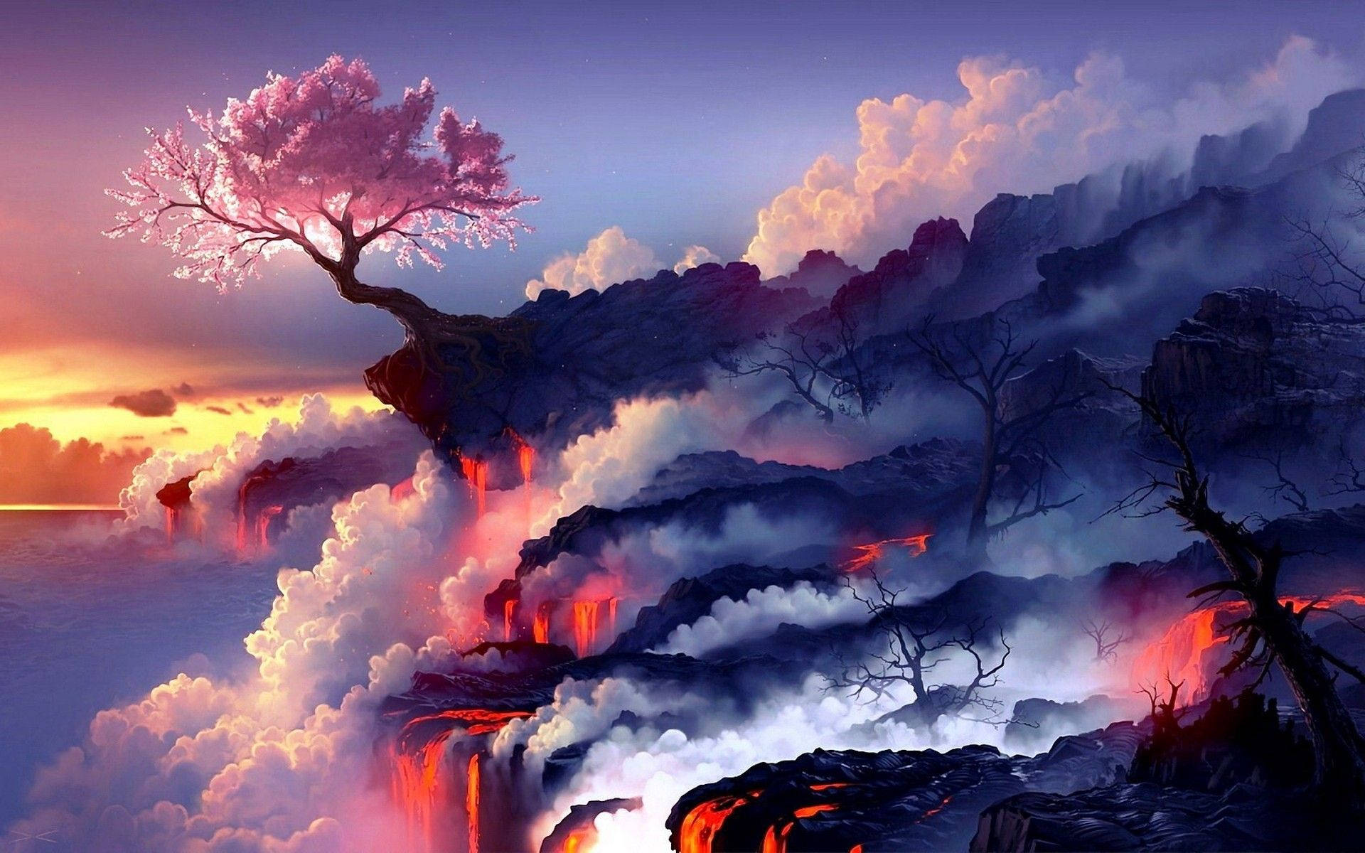 樱花动漫艺术壁纸