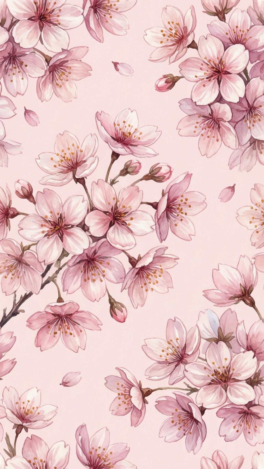 樱花图案 壁纸