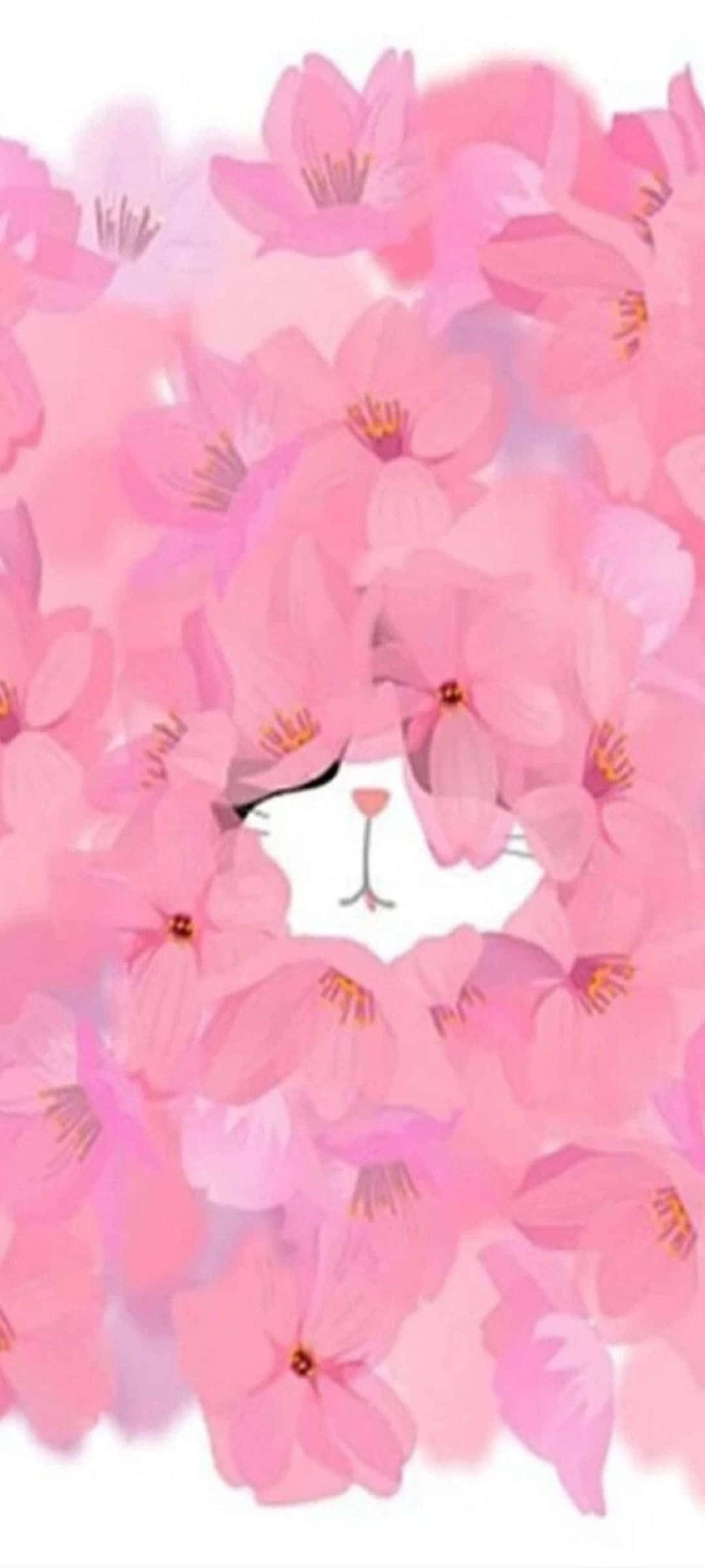 樱花猫影伪装 壁纸
