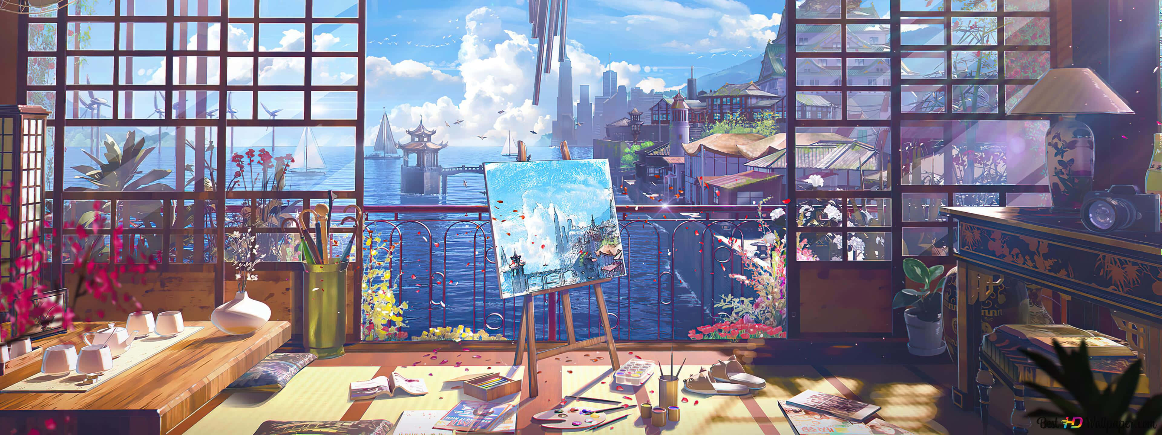 欢迎来到动漫之城——未来派的动画文化中心 壁纸