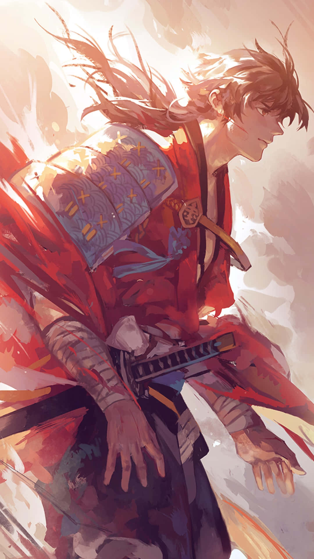 武士动漫《活击/刀剑乱舞》同人画 壁纸