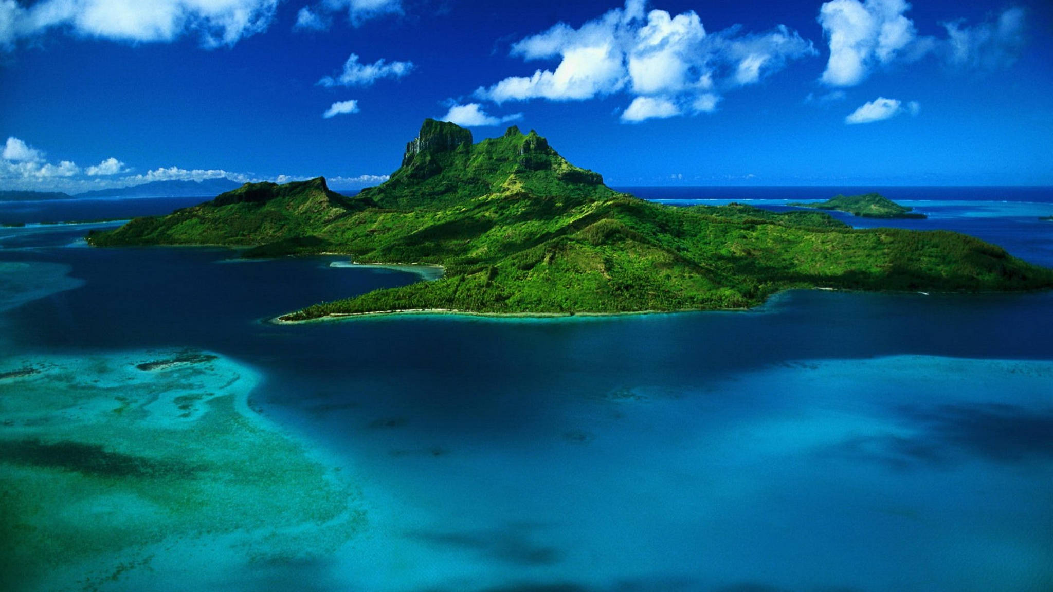 毛里求斯岛海景 壁纸