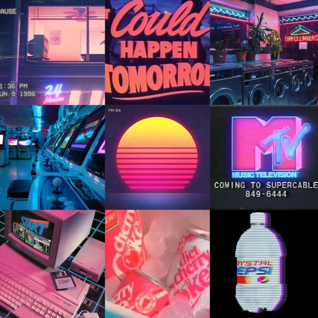 永恒美学——城市中的经典复古汽车 壁纸