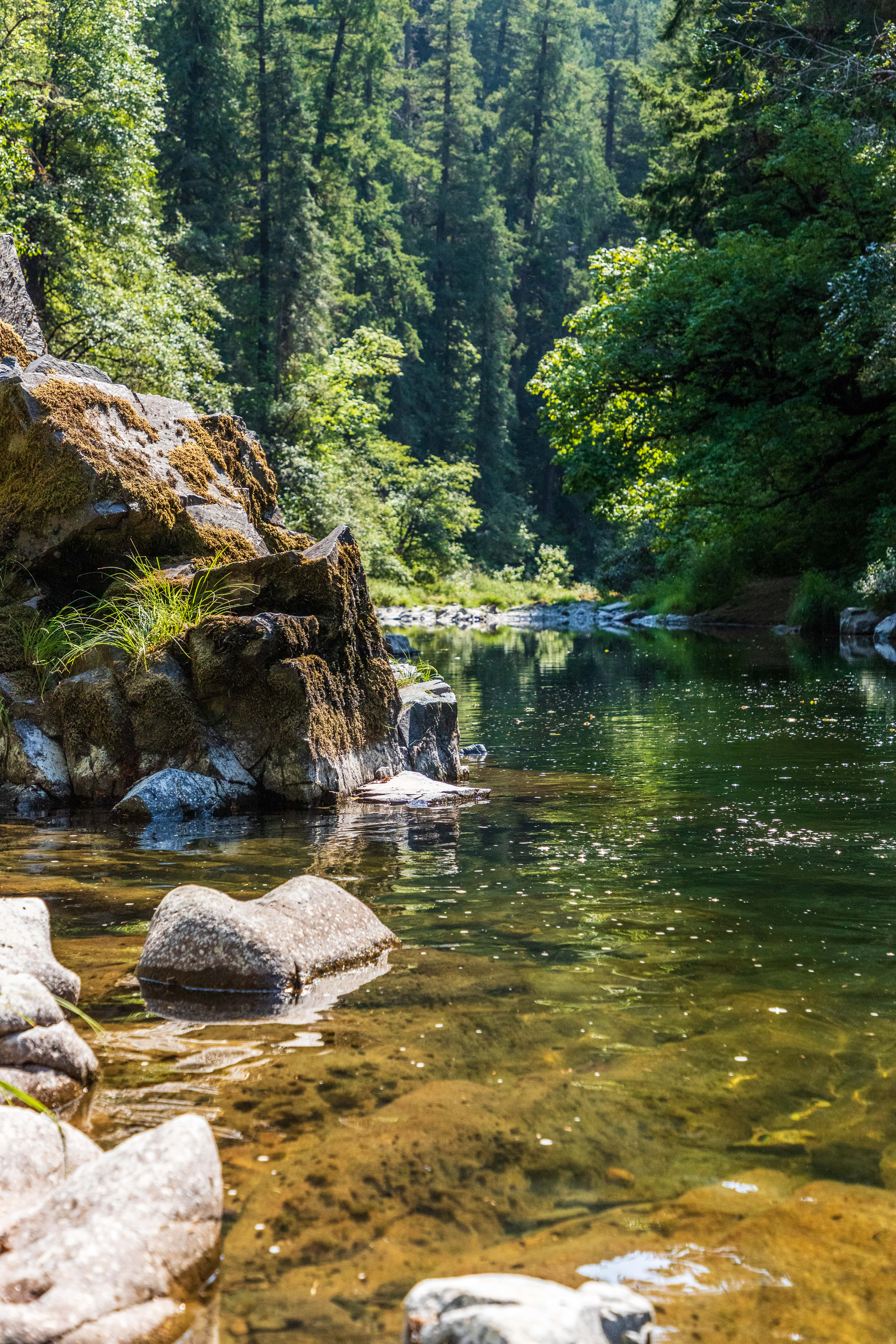河流背景 壁纸