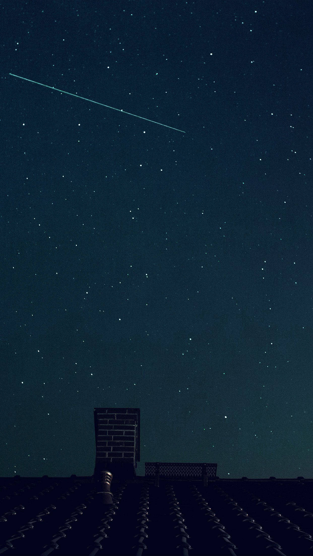 流星蓝空 壁纸