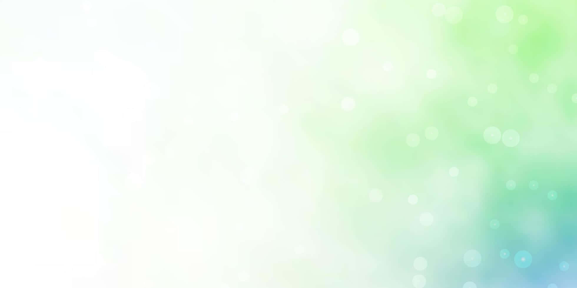 浅绿与浅蓝微光斑背景 壁纸