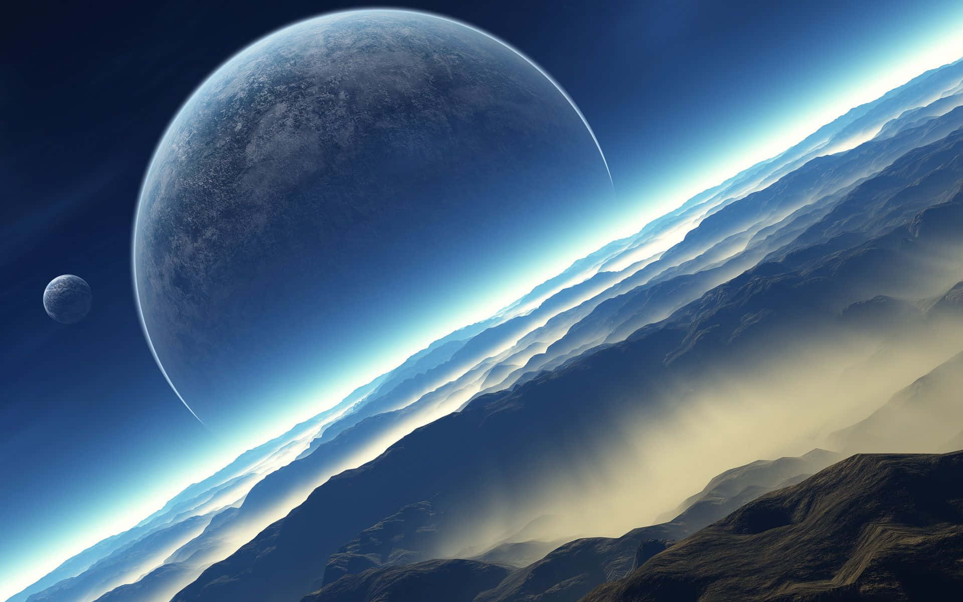 浩瀚宇宙的壮丽景象 壁纸