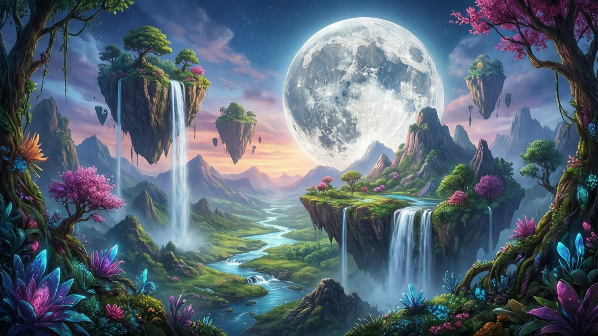 浮岛幻境 壁纸