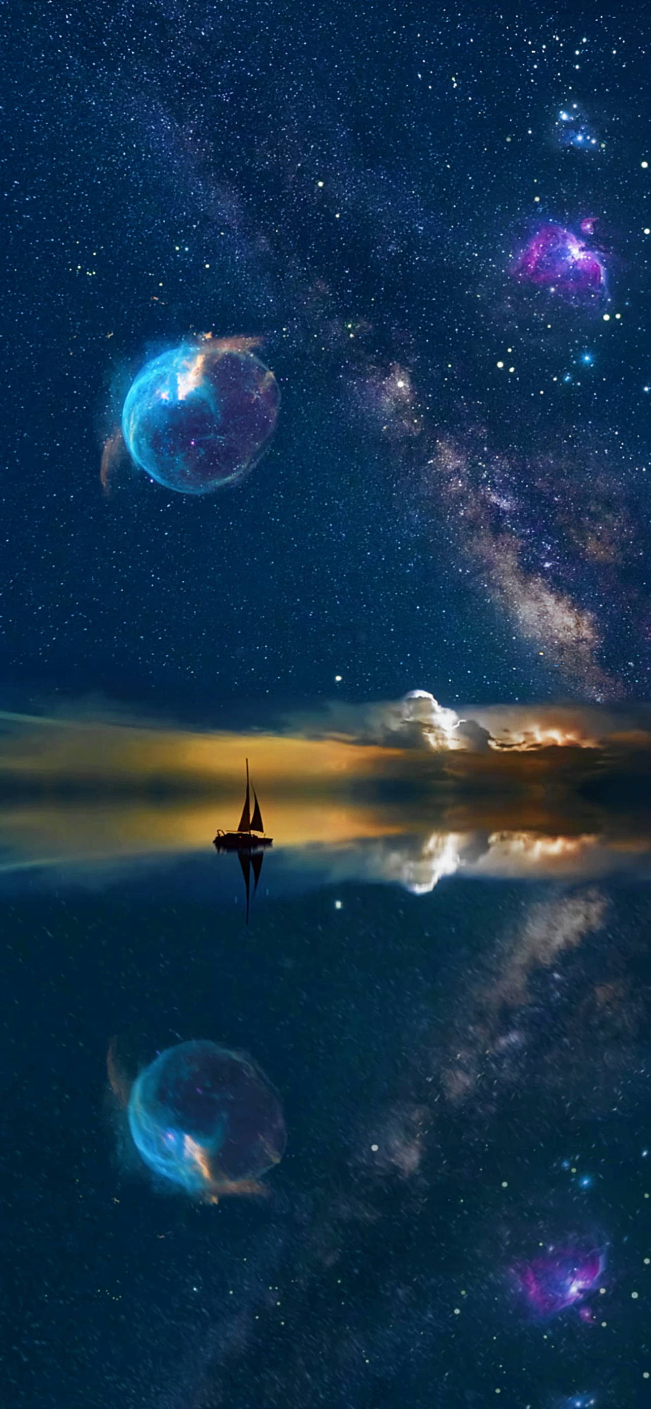 海上宇宙 壁纸