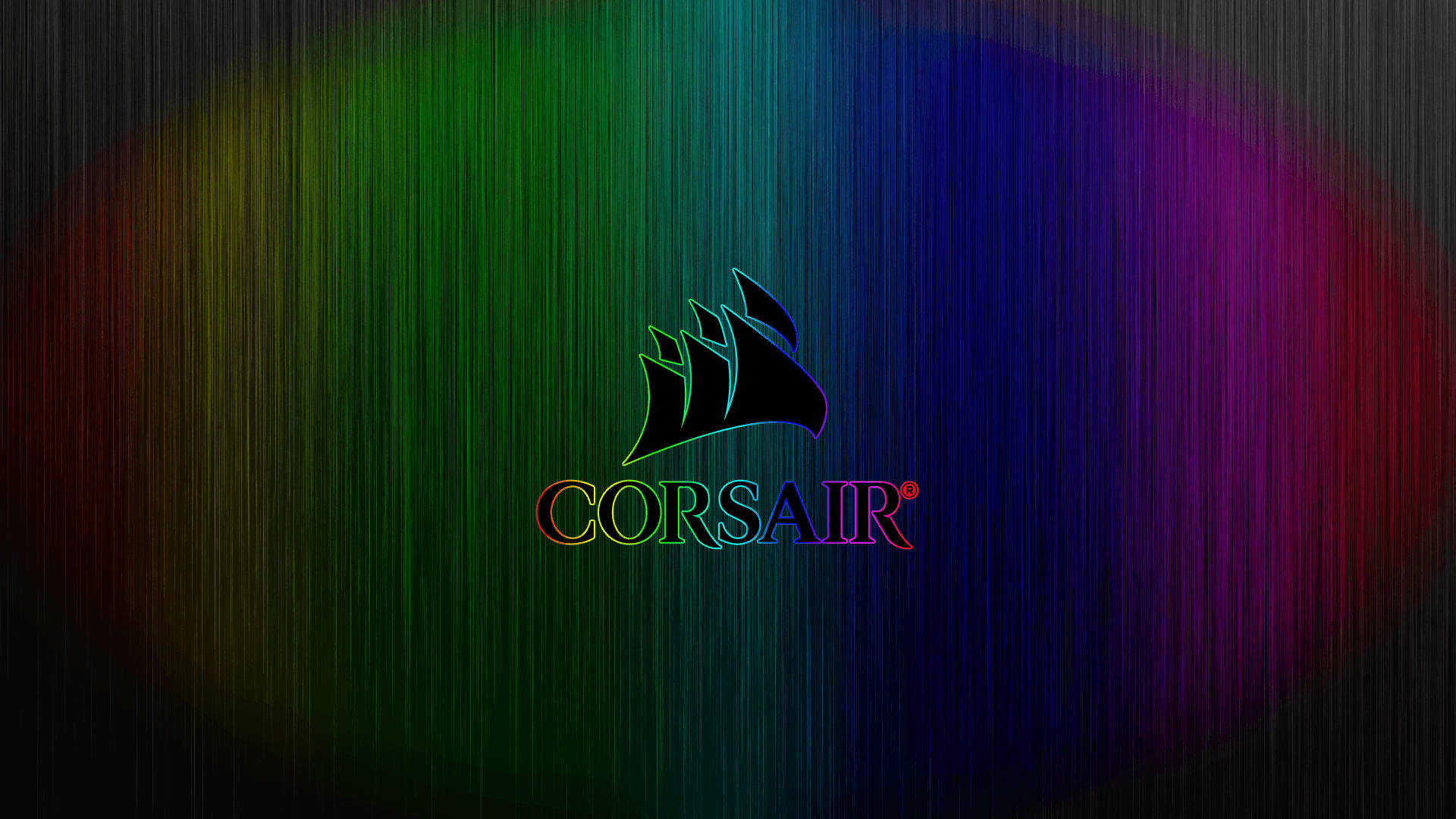 海盗船Logo RGB 4K 壁纸