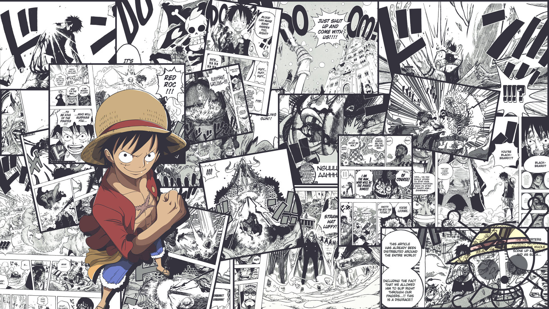 海贼王4K漫画分页壁纸