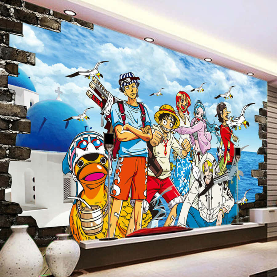 海贼王日本动漫卧室墙 壁纸