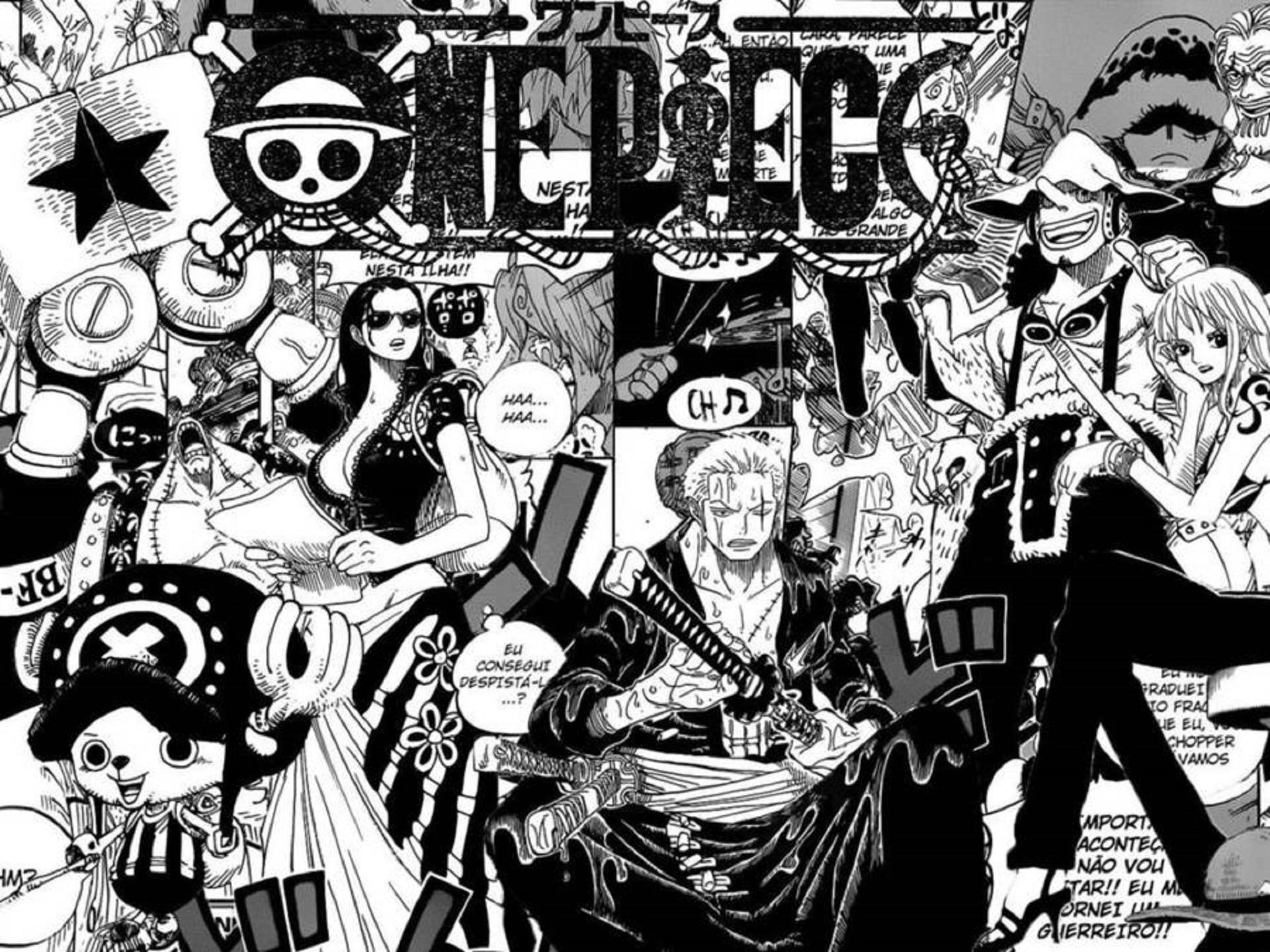 海贼王漫画封面分镜 壁纸