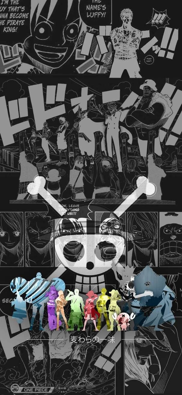 海贼王美学漫画海盗团 — 动漫美学动图 壁纸