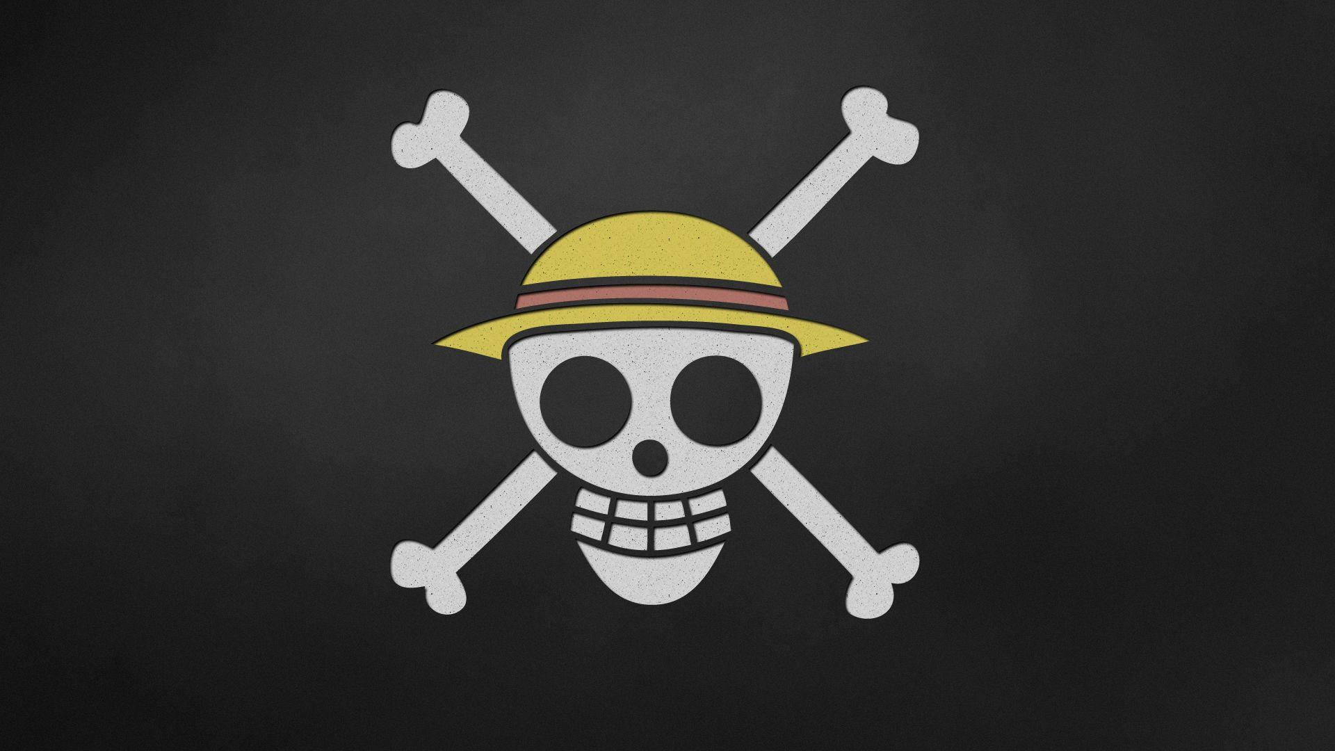 海贼王草帽海贼团海贼旗动漫标志 壁纸